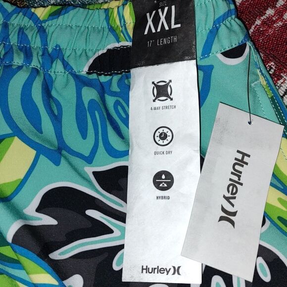 Hurley Men's Cannonball 17” Volley Swim Shorts  Sz XXL  NWT - Picture 3 of 7